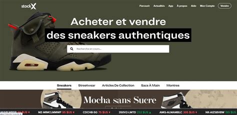 stockx site officiel.